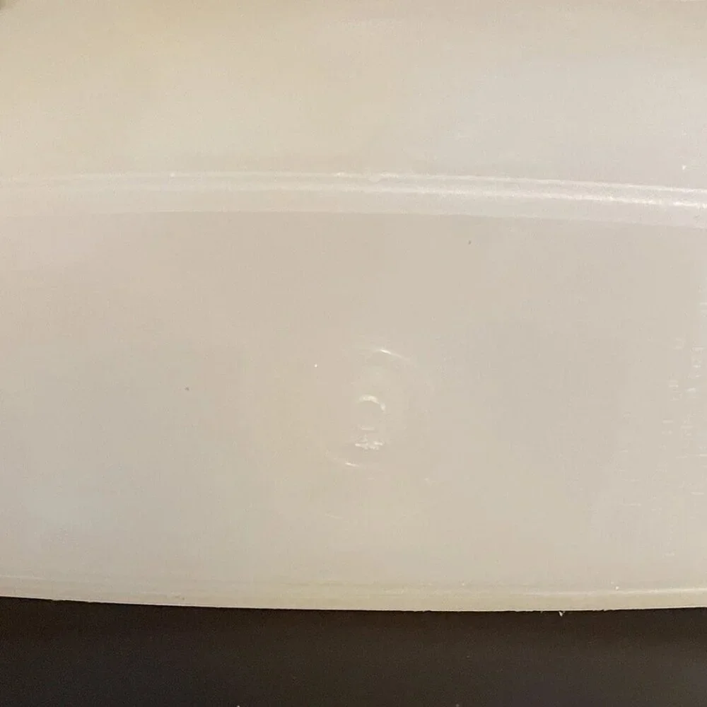 Vintage Tupperware Junior Store N Pour cereal 499 and Lid 509 Sheer 1 quart